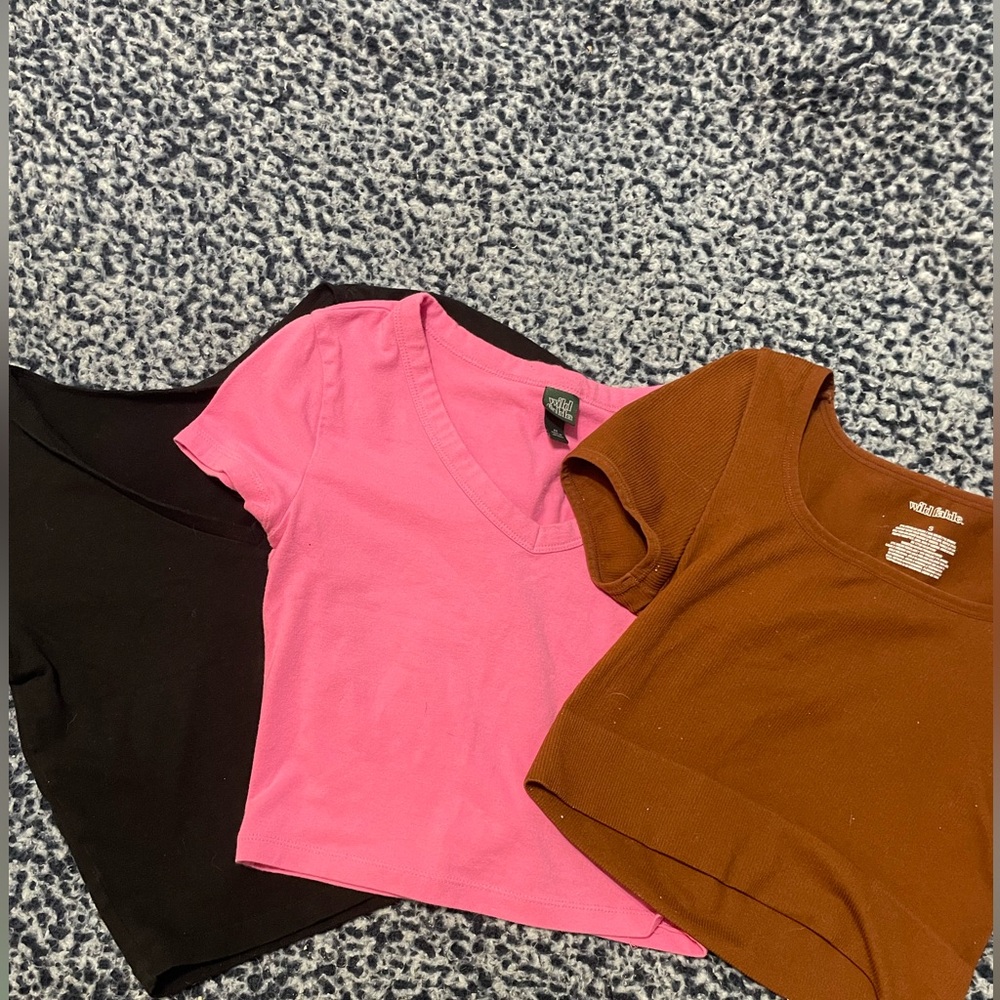 3 Target Crop Tops